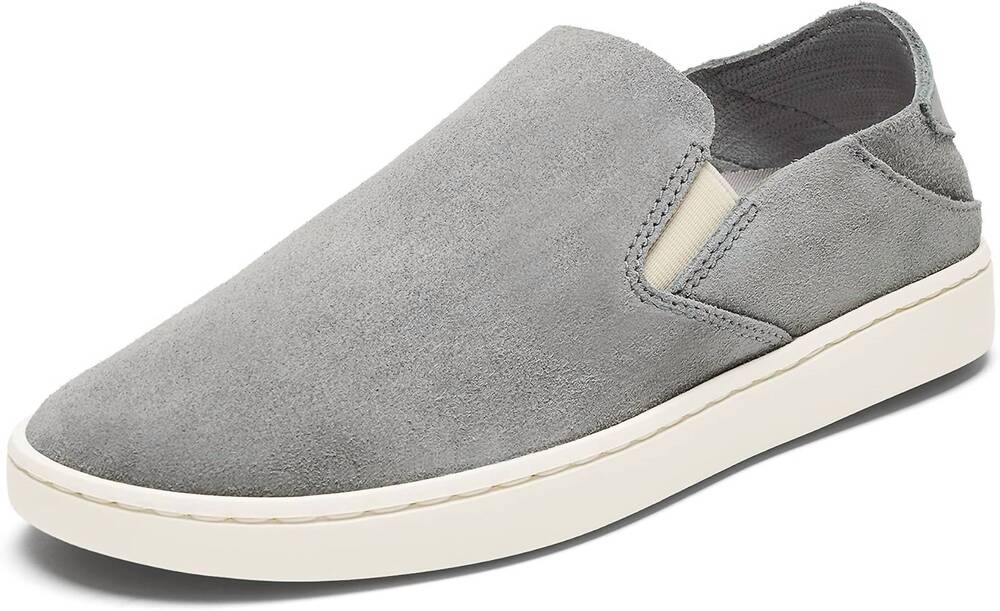 NEW OLUKAI women's pehuea luxe sneaker in ash/ash